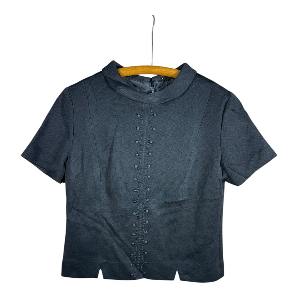 Chic Vintage Short Sleeve‎ Top